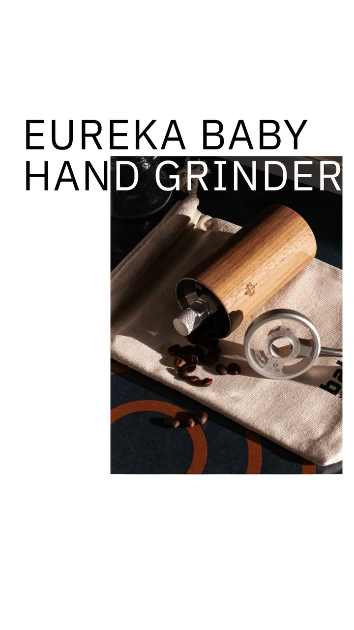 EUREKA BABY HAND GRINDER WALNET